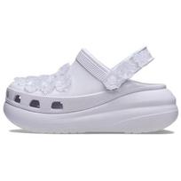 Crocs Crush Translucent Floral Clog Clogs Women's Frost Purple 213121-5BO 38-39