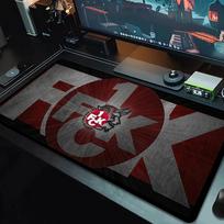 Kaiserslautern Mouse Pad Large Gaming Table Cushion Non-slip Laptop Tablet Big Mousepad XXL Mat Mini PC Playmat With Lock edge_xia 30cmx60cm(11.8x23.6inch) gray