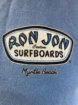 Ron Jon Surf Shop Myrtle Beach Ciano/Mėlyna Dydis Didelis Vintažinės išvaizdos marškinėliai/Logotipas M black