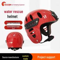 New Standard Full-Face Water Rescue Helmet with National Safety Report No black