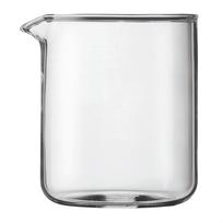 BODUM Atsarginis stiklas prancūziškiems kavos virimo aparatams, 500 ml (Autentiškas) 1504-10 white