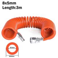 Flexible Air Compressor Hose Tube With Connector Air Tool Hose PU Air Compressor Hose 8x5mm Blue