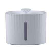 100oz/3L Automatic Pet Water Fountain UltraQuiet Water Dispenser Feeder Bowl with LEDIndicator balta