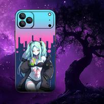 Rebecca C-Cyberpunk E-Edgerunners Phone Case For iPhone 17,16,15,14,13,12,Pro,Max,Plus,E,SE4,Air,Mini Black Soft Box iPhone15