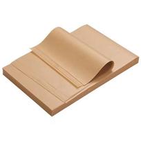50/100/200Pcs Unbleached Parchment Paper Sheets Non-Stick Baking Paper for Air Fryer Grilling Steaming Bread Cake 20*15cm 50PCS šviesiai ruda spalva