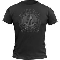 Molon Labe - Come and Take Them. Spartan Helmet Cross Sword T-Shirt S juoda