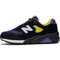 New Balance CMT580 Retro Lifestyle Sneakers Black Purple Unisex CMT580TF 37.5 black
