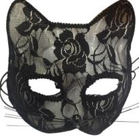 Relax Body Women Sexy Lace Fox Cat Face Eye Halloween Party Dance Role Playing Prop CDN juoda