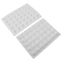 3D Raspberry Fruit Ice Cream Silicone Mold Diy Pudding Chocolate Mousse Mould Dessert Cake Decoration Tool Pastry Baking Pan white
