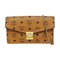 [Pre-Owned] Millie Visetos Classic Monogram Print Light Trendy Cool Girl Flap Chain Crossbody Bag Medium - Good #7LFFV ONE SIZE brown