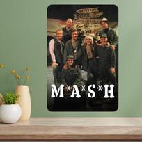 MASH Klasikinio TV Serialo Metalo Plakatas 20x30cm（7.8x11.8inch） brown