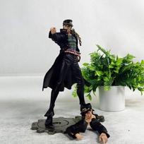 Anime Figure Jojos Bizarre Adventure Kujō JōTarō Double Headed Hands Action Model Statue Model Collectible Pvc Toys Decor Gifts black