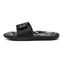 Under Armour Ignite VI Graphic FB Slide Sandals Women Black 3023767-001 38 black