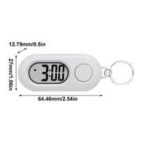 Portable Keychain Clock with Backlight, Mini Timer for Backpack Travel Outdoor Camping and Daily Commute Supplies Drop shipping balta