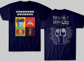 Naujas Butthole Surfers Grupės Roko Grupės Medvilninis Laivyno Spalvos Visų Dydžių Marškinėlis AG519 Unisex Marškinėlis XL blue