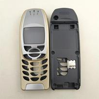 Nokia 6310 dėklas Korpusas 6310i Baterija Vidurinis rėmelis Priekinis rėmelis Keičiama dalis NO telefono klaviatūra juoda