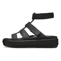 Crocs Roman Sandals Women's Black 209557-060 38-39 juoda
