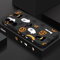 Lanyard Phone Case For Samsung Galaxy A56 A17 A26 A16 A36 A55 A54 A53 A15 S24 S25 FE S25 S22 S23 Ultra Plus Pumpkin Patterned Cover Samsung Galaxy S25 FE juoda
