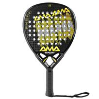 AMASSORT Padel irklas teniso raketė anglies pluošto 3K 12K pilnai anglies plokštė populiari teniso raketė black