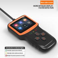 OBD2 Scanner Car Engine Fault Code Reader Read Clear 8 Languages Readers scan Tools Automotive black