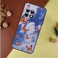 Butterfly Sky For OnePlus 13 12 11 12R 13R 9 10 Pro 8T 9RT 10T 10R Nord 4 CE 2 3 Lite N20 N30 Phone Case For OnePlus Nord blue