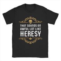 Vintage Heresy Funny Wargaming W-Warhammer 40k T-Shirts Women Round Neck Cotton T Shirts Short Sleeve Tees Gift Idea Clothing S white