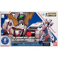 RG Gundam Base Limited Unicorn Gundam Mobile Suit Gundam UC 1/144 RX-0 Ver.TWC (Vienaragis) gray