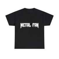 Heavy Metal Fan Graphic Tee Shirt, S-5XL XXXL white