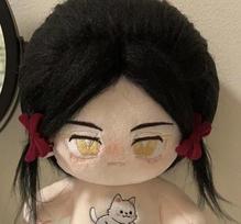 Stuffed 20Cm Anime The Husky And His White Cat Chu Wanning Cosplay Cartoon Plush With Skeleton Doll Toys For Kids Gifts Birthday No skeleton gray