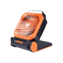 Infinite Loop Rechargeable Fan 7800mAh Outdoor Tent Fans Portable Led Lantern  Tent Use oranžinė