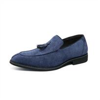 Fashion 38-48 PU Leather Sports Shoes For Teens Loafers For Men Vulcanized Sneakers Snaeker High Brand New Fast 2025outdoor Runner 38 blue