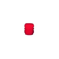 Luminous Valve Caps Fluorescent Green Blue Night Glowing Car Motorcycle Bicycle Wheel Styling Tyre Hub Universal Cap Decor 4Pcs red-1pc red