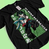 Deku marškinėliai My Hero Academia Bakugo Katsuki marškinėliai Anime Midoriya Dabi Shoto marškinėliai XL blue