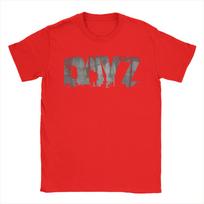 DayZ Shotting Game Logo T-Shirt Men Classic Hipster Cotton Tees Round Neck Short Sleeve T Shirts Big Size Tops S gray