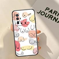 Boobs Art Case For Xiaomi 14 15 Ultra 13T 14T 15T Pro 17 Pro Max POCO X7 Pro X3 X5 X6 F5 F6 F7 F8 Coque POCO F5 white