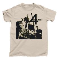 Sand The 4‐Skins Band Gift For Fan Unisex Cotton T-Shirt S To 5XL MK361 XL beige