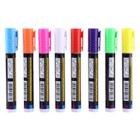 8-Color LED Beekeeping Marker and Highlighter Set Yellow Marker Pen black