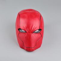 Kosinės kaukės Superherojus Raudonoji Kepurė Šalmas Lateksas Suaugusiam Vyrui Veido Kaukės Helovino Šventė Kaukės Balius Karnavalo Kostiumo Rekvizitas red