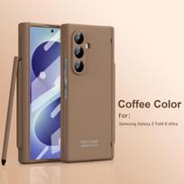 For Samsung Galaxy Z Fold 8 Ultra Case Hard PC Skin Hinge Flim pen Protective Back Cover Case For Z Fold 8 Ultra 7 6 5 Shell Galaxy Z Fold 8 Ultra gray
