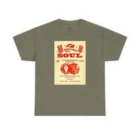 “Northern Soul Motown Dance Party” Retro Tee • Vintage Music Graphic • NWT S beige