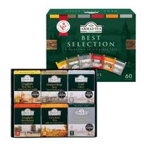 Ahmad Tea Rinkinukas maišeliuose 60 6 rūšys Asortimentas, įskaitant decaf Earl Grey po 10 vnt. Darjeeling Black black