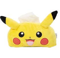 MORIPiLO Pokemon Servetėlių Dėklas Veido Servetėlėms Mikro Pliušas Morishita Pagalvė (Pikachu išpjova) Užvalkalas, Odai draugiškas audinys, Žaislas, 26x16x14cm, Geltonas, yellow