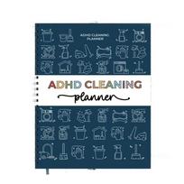Stress-Free Housework ADHD Cleaning Planner Checklist Organizer  for ADHD Minds