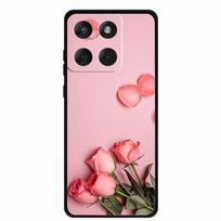 Soft Case For Motorola Edge 60 Fusion Case Cartoon Back Cover For Motorola Edge 60 Pro 5G Protective Cool Animal Bumper Bag Capa Edge 60 Fusion white