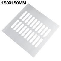 Aluminium Rectangular Cabinet Wardrobe Air Vent Grille Ventilation-Cover Ventilation Grille 150mm,200mm,225mm,250mm,300mm,400mm