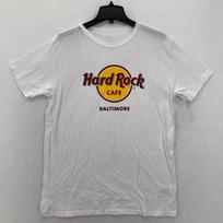 90s Hard Rock Cafe Gift For Fan All Size White Tshirt Unisex T-Shirt M gray