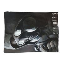 STALKER 2 Heart Of Chernobyl Blankets Soft Warm Flannel Throw Blanket Bedspread for Bed Living room Picnic Travel Home Sofa Size: 75*100cm, Weight: 230 GSM black