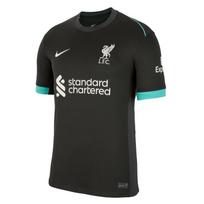 Nike Liverpool Soccer Jersey Fan Edition Men's Black/Coal Black/Washed Duck Green/Sail White FN8780-322 One Size 1 balta