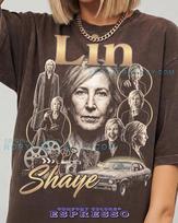 Lin Shaye Vintage Actress Fan Comfort Colors® TShirt and kids tshirt, Horror Legend Graphic Retro Celebrity Gift Tee 2XL beige