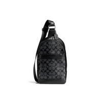 COACH Charles PVC Crossbody Bag Sling Bag Men's Black Gray 54787-CQBK One Size 1